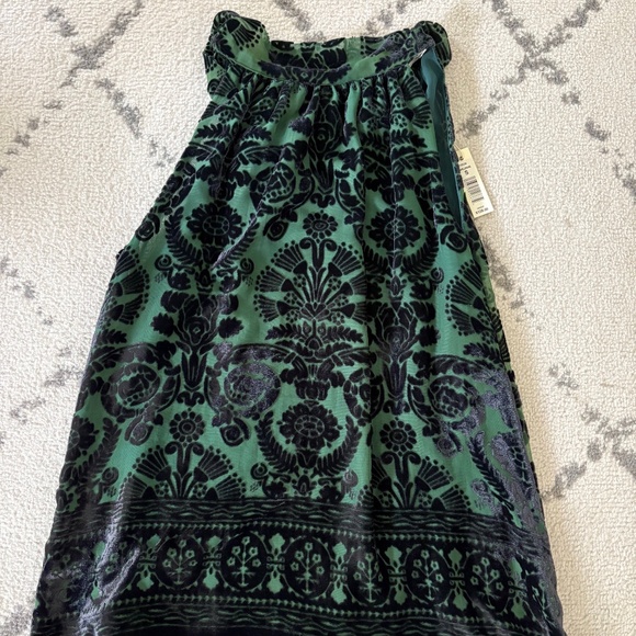 Black and Green Shift Dress- Max Studio - Picture 1 of 8